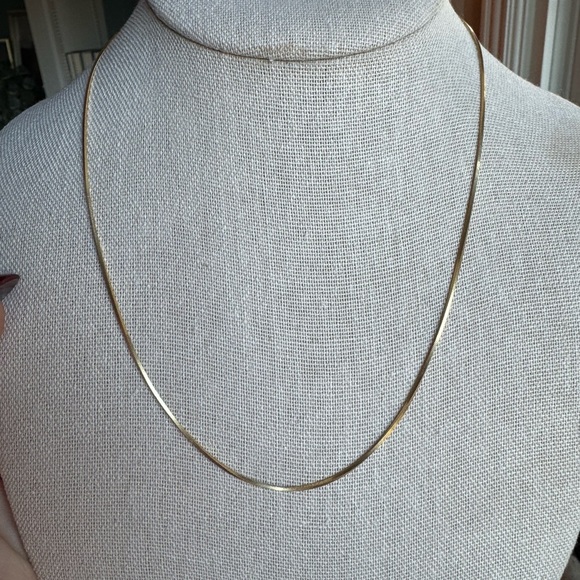 Imperfect Grace 18” 14k liquid gold chain - Picture 3 of 8